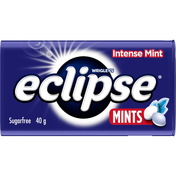 ECLIPSE INTENSE MINT Sugarfree Mints Tin 40 g